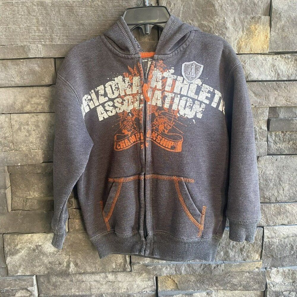Arizona Boys‎ Full Zip Brown Sweatshirt 4T